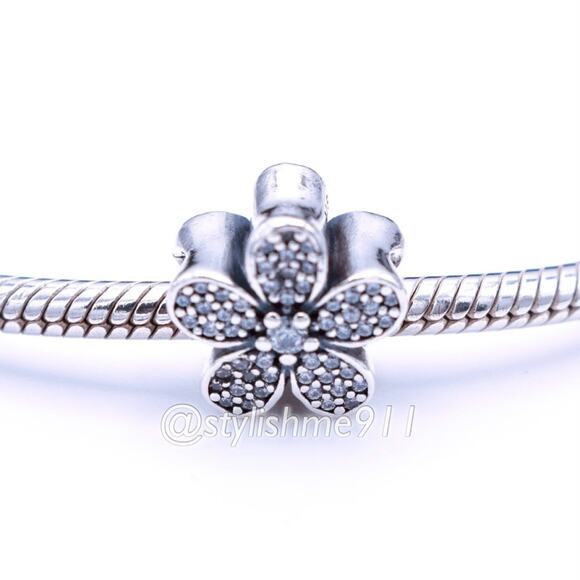 Authentic PANDORA Dazzling Daisy Charm - 791480CZ - Picture 1 of 10